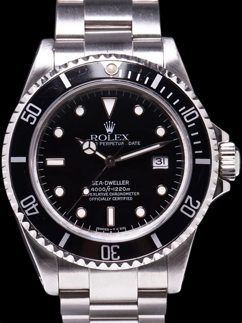 1995 rolex sea dweller|Rolex 16600 production years.